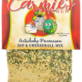 Artichoke Parmesan Dip Mix with creamy artichoke, herbs, and Parmesan flavor, all-natural and MSG-free.