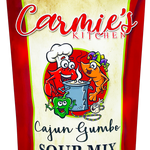 Carmies Cajun Gumbo Soup Mix with rice and bold spices, ready for a hearty Louisiana-style meal.