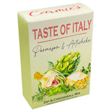 Carmies Taste of Italy gift box with two Artichoke Parmesan mixes packaged for easy gifting.