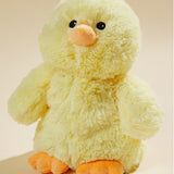 Yellow chick Warmies plush microwavable stuffed animal with lavender scent and weighted filling for comfort