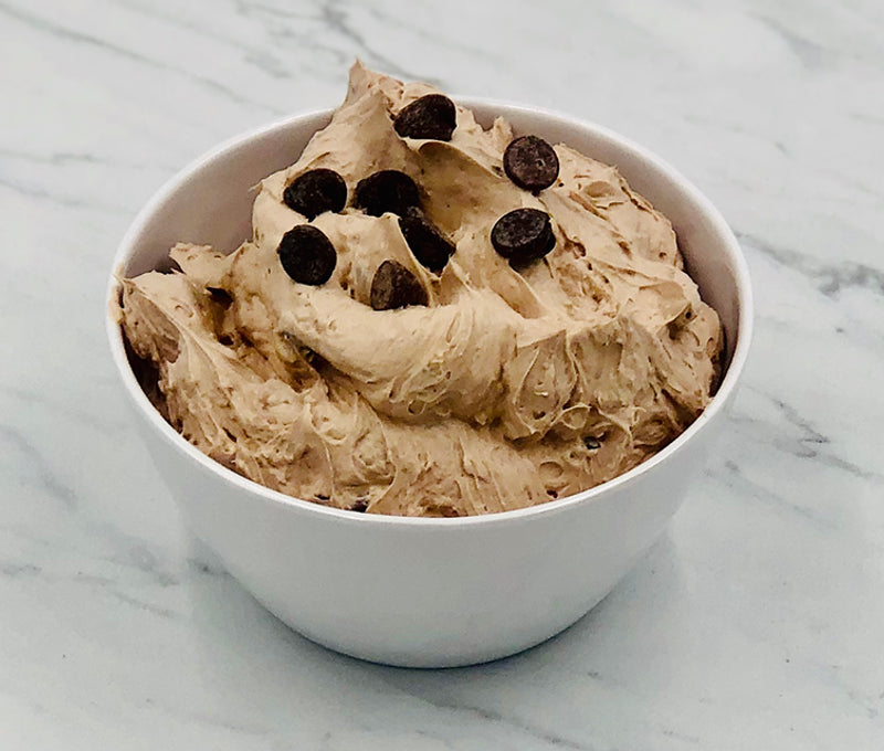 Chocolate Chip Cookie Dough Cheesecake Dip