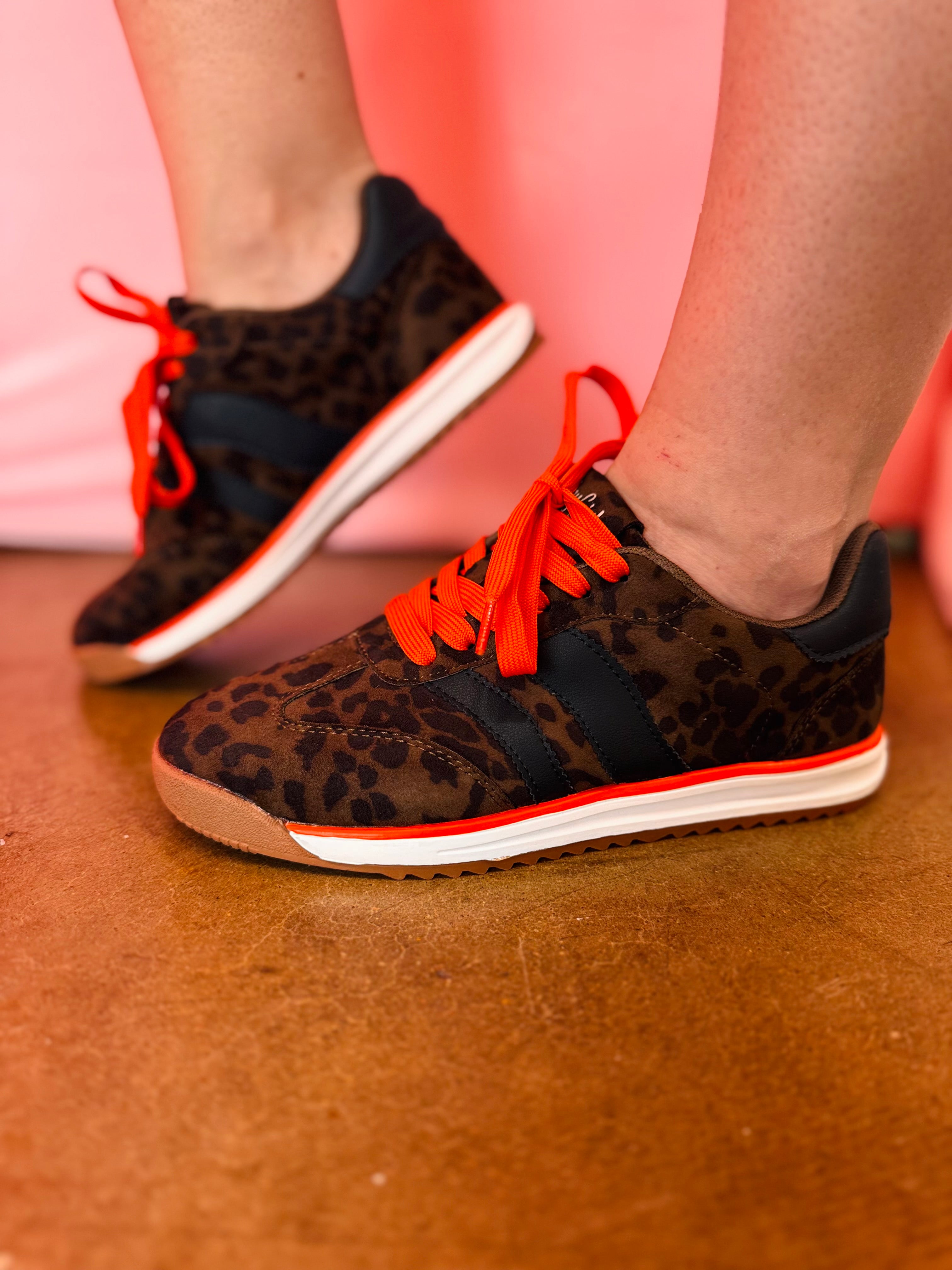 Corky's Leopard Run It Back Sneakers 