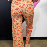Pumpkin Printed Pants