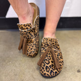 Shu Shop Ariana Leopard Hair Mule