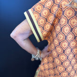 Autumn Mosaic Quarter Zip Top
