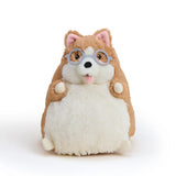 Dorky corgi Warmies plush, microwavable lavender-scented weighted toy for comfort and relaxation