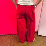 Red Tulip Washed Denim Relaxed Pants