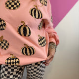 Blush Funky Pumpkin Pullover