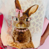 Bougee Rhinestone Bunny Tee