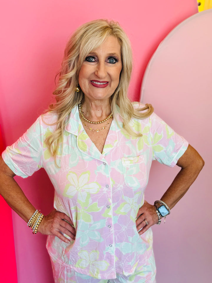 Charlotte Tropical Pajama Set