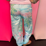 Tropical Flamingo Beach Pants