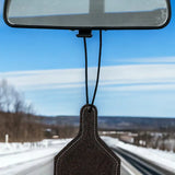 Cow Tag Shape ReSCENTit Car Freshener