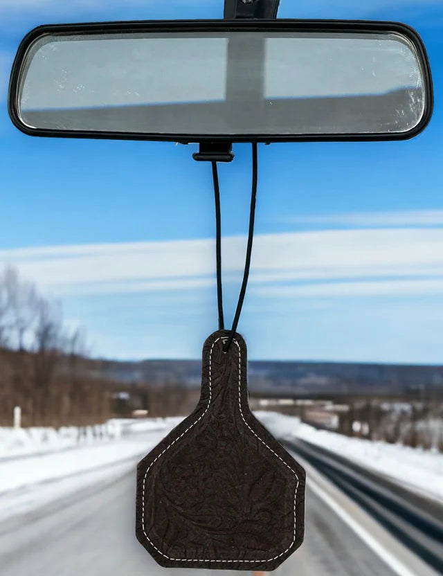 Cow Tag Shape ReSCENTit Car Freshener