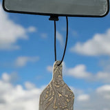 Cow Tag Shape ReSCENTit Car Freshener