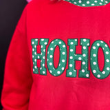 HoHoHo Polka Dot Christmas Sweatshirt