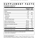 Lemon Lime Electrolytes 30 Serving Canister