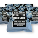 Eucalyptus shower steamers set for relaxation spa experience handmade natural bath product