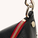 Hammitt Kyle Revival Sml Black Press/Gold-Silver Red-Zip