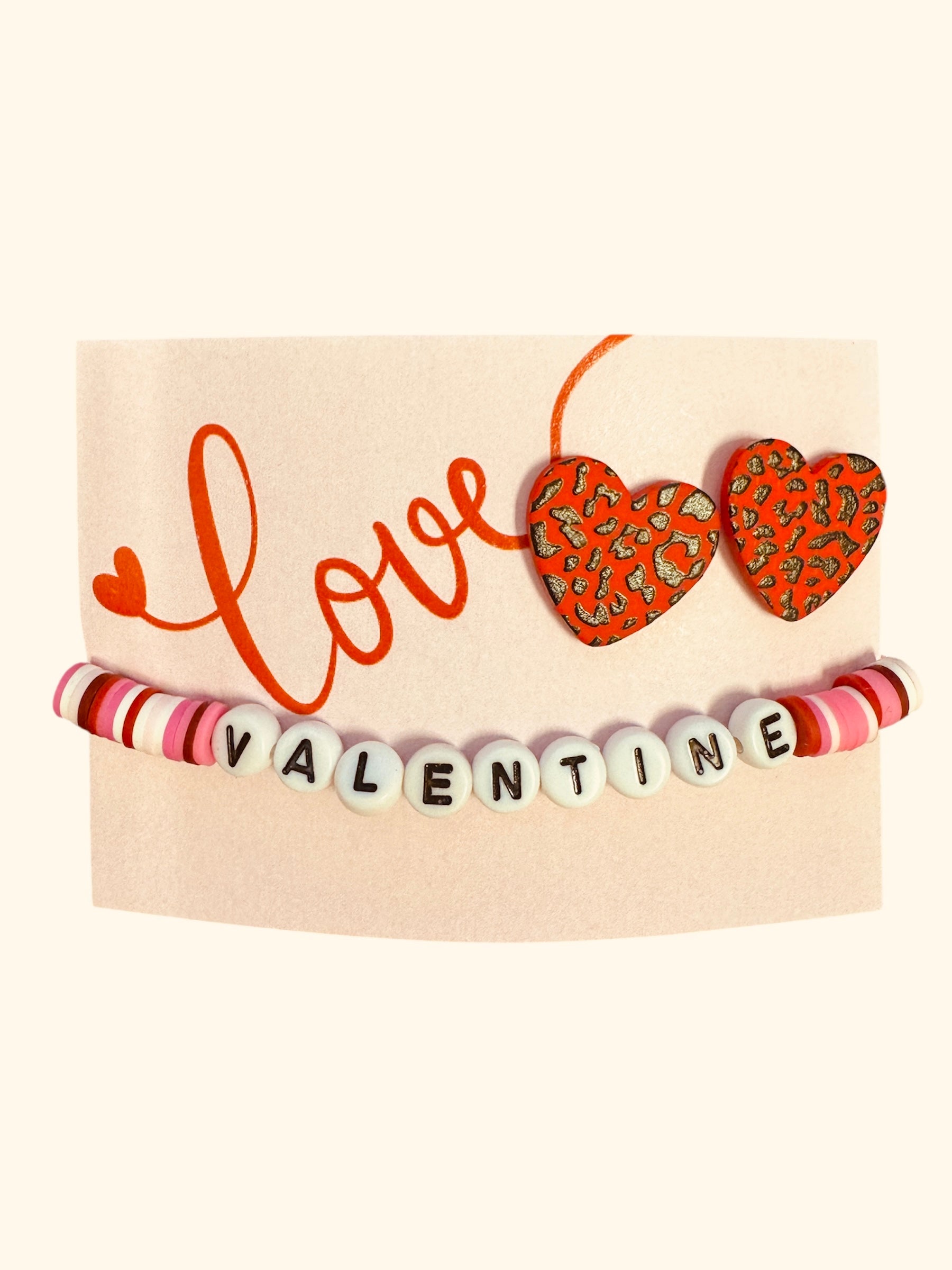 Valentine Earring & Bracelet Set