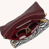 Hammitt VIP Med Zebra Brushed Gold