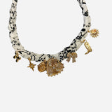 Wild Heart Scarf Necklace