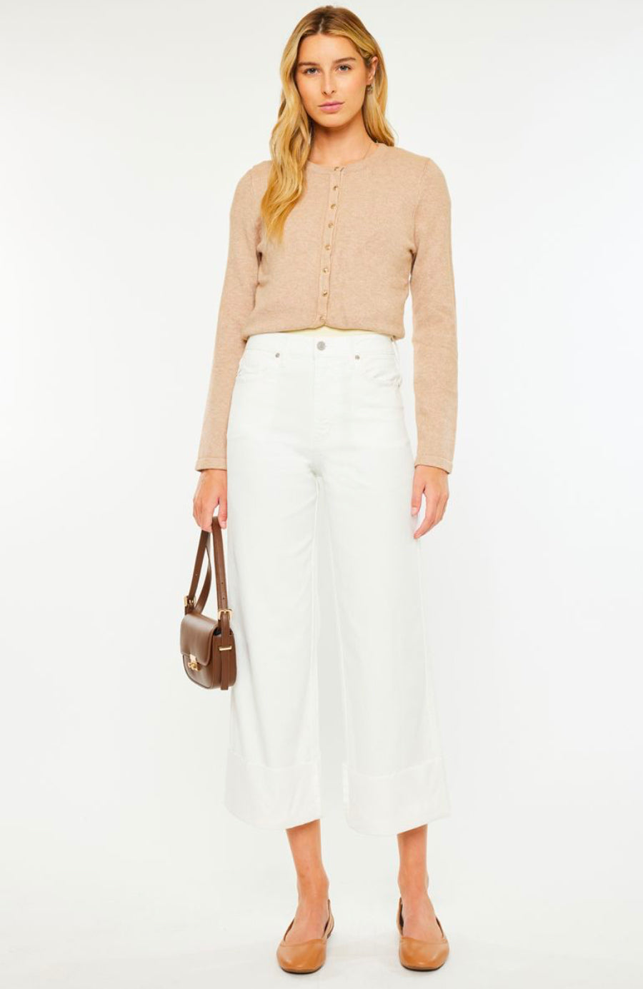 KanCan White Ultra Rise 90’s Jeans