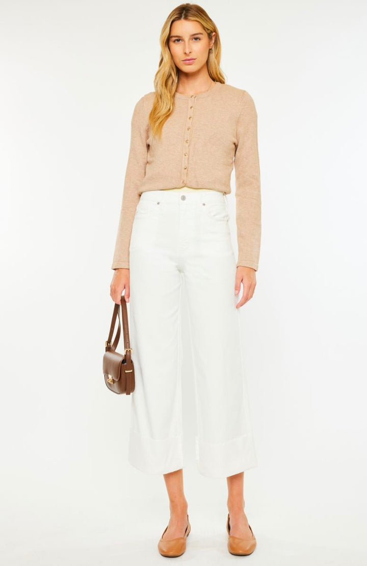 KanCan White Ultra Rise 90’s Jeans
