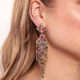 Sass Master Rhinestone Earrings