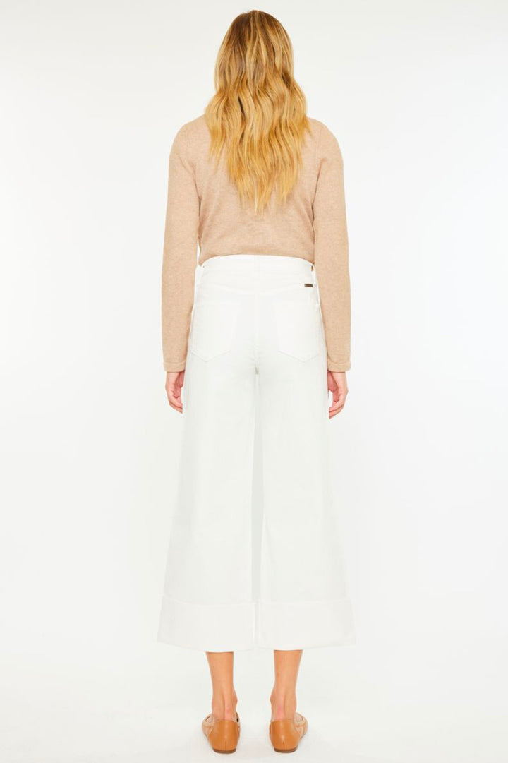 KanCan White Ultra Rise 90’s Jeans