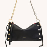 Hammitt Kyle Revival Sml Black Press/Gold-Silver Red-Zip