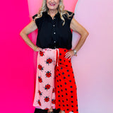 Burnt Toast Lady Luck Half & Half Cropped Pants