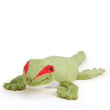 Gecko Warmies plush with weighted microwavable lavender-scented design.