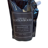 Ravenclaw all-natural laundry detergent 32oz bag, plant-based, chemical-free formula for clean, fresh laundry.