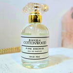 House of Cottonwood Fire Orchid Eau De Perfume 1.69 oz luxury botanical fragrance bottle.