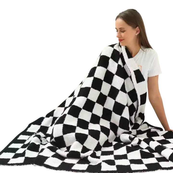 Game Day Checkered Blankets