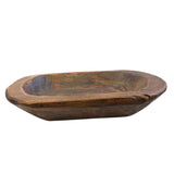 Media Natural Wood Bowl
