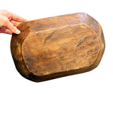 Media Natural Wood Bowl