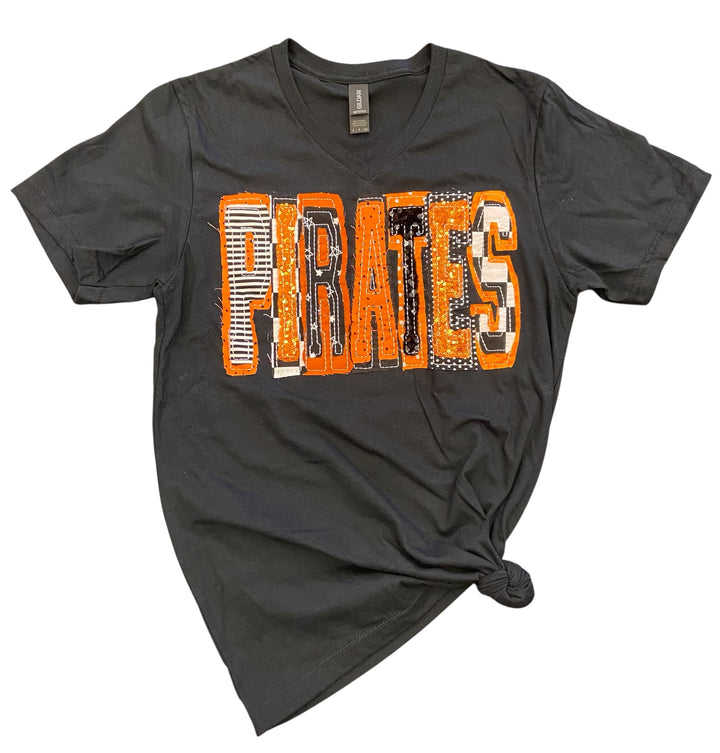 Pirates Double Stacked Spirit Shirt