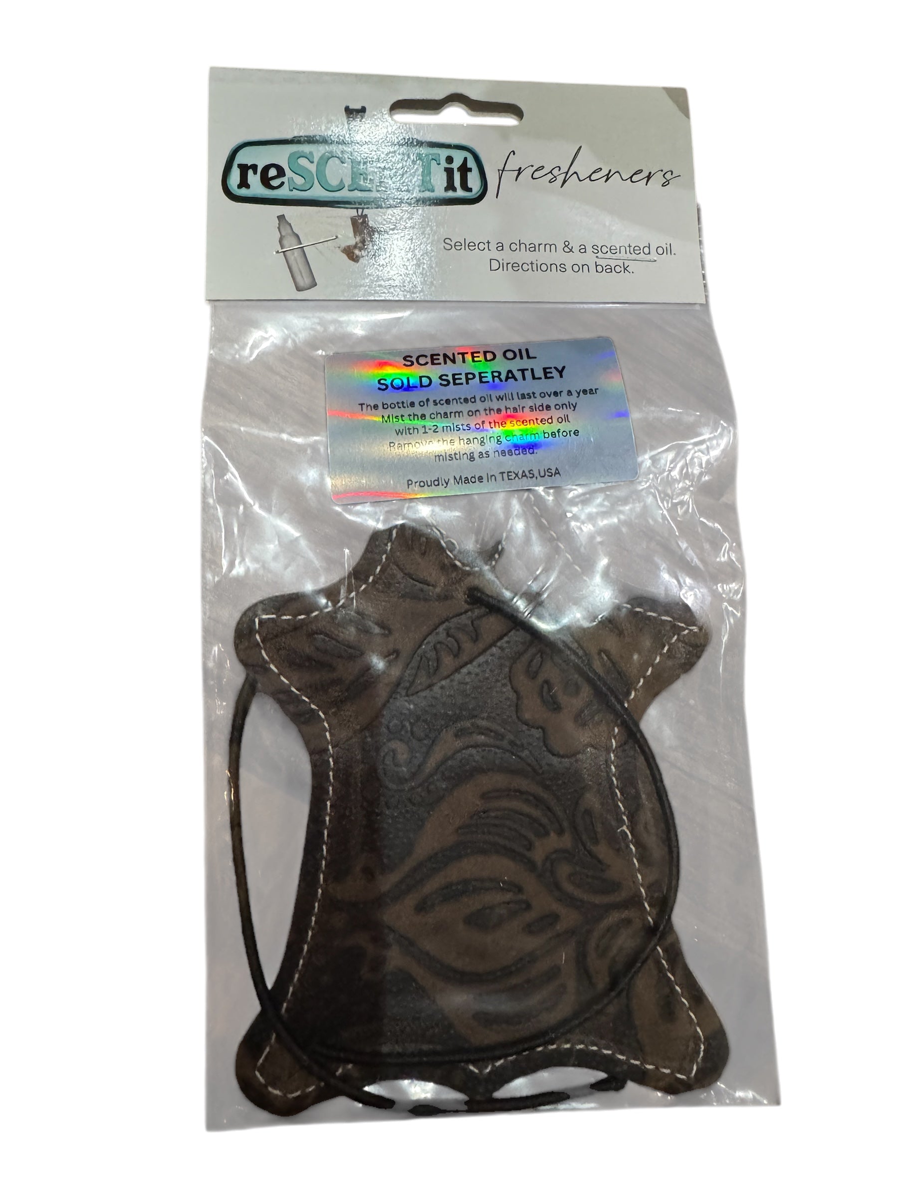 Saddle Shaped ReSCENTit Car Freshener