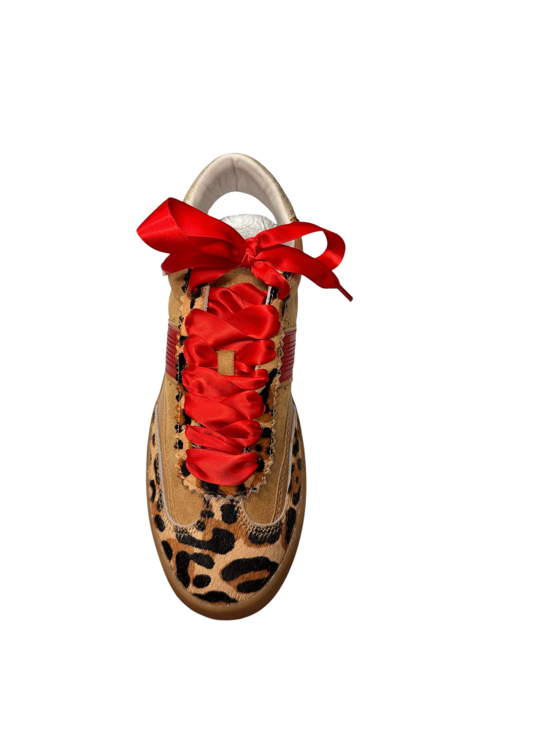 Dixie Leopard Red Sneakers