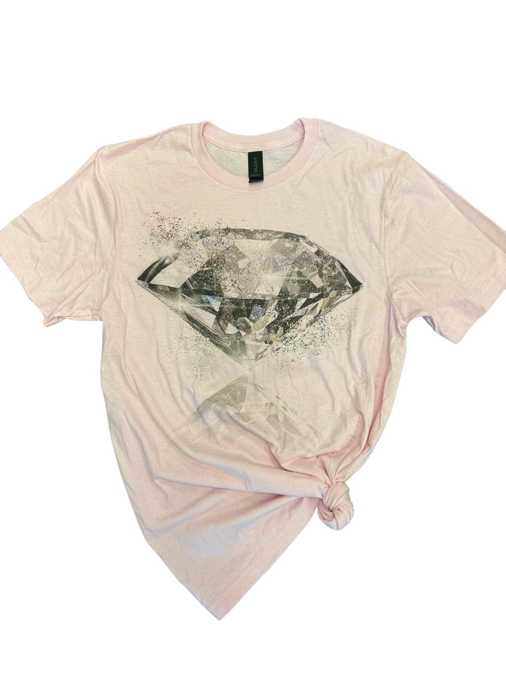 Diamond In The Rough Blinged Tee