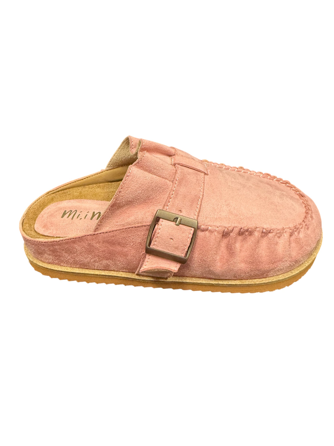Pink Joia Pleated Clogs