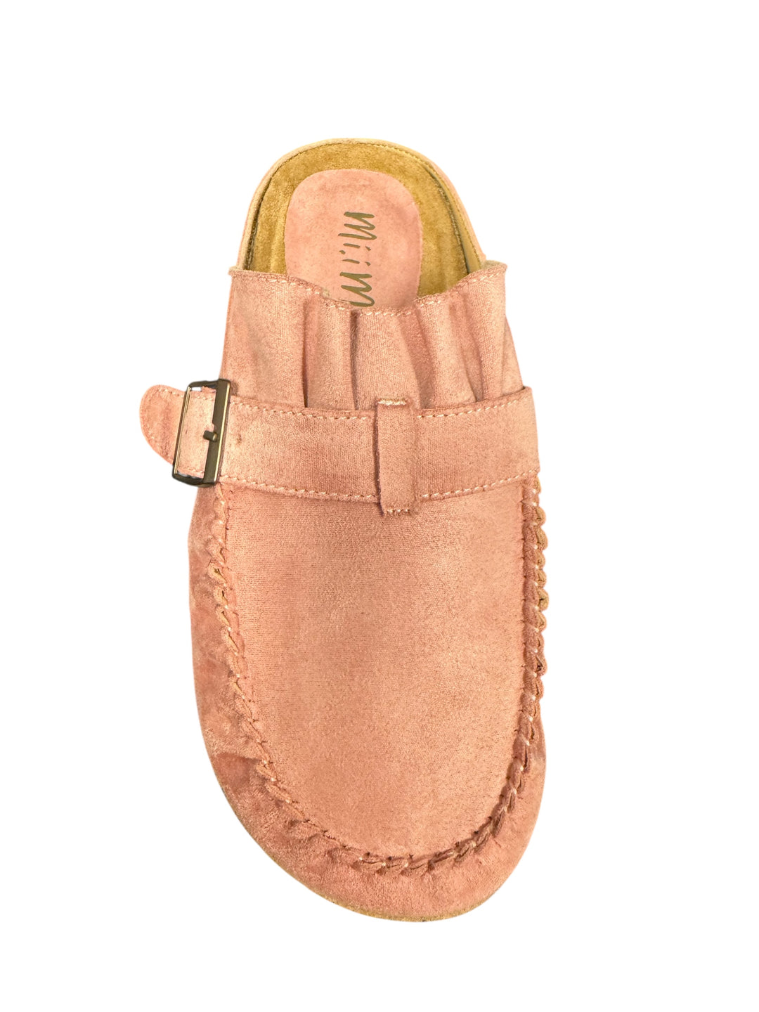 Pink Joia Pleated Clogs