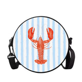 Lobster Striped Crossbody Purse