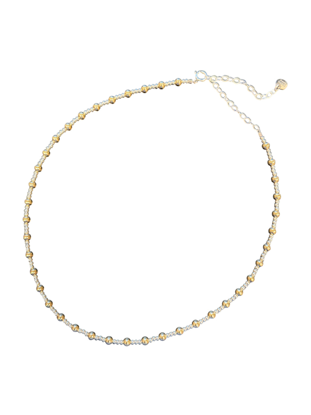 Bara Boheme Angelina Gold Filled Beaded Necklace (Waterproof)