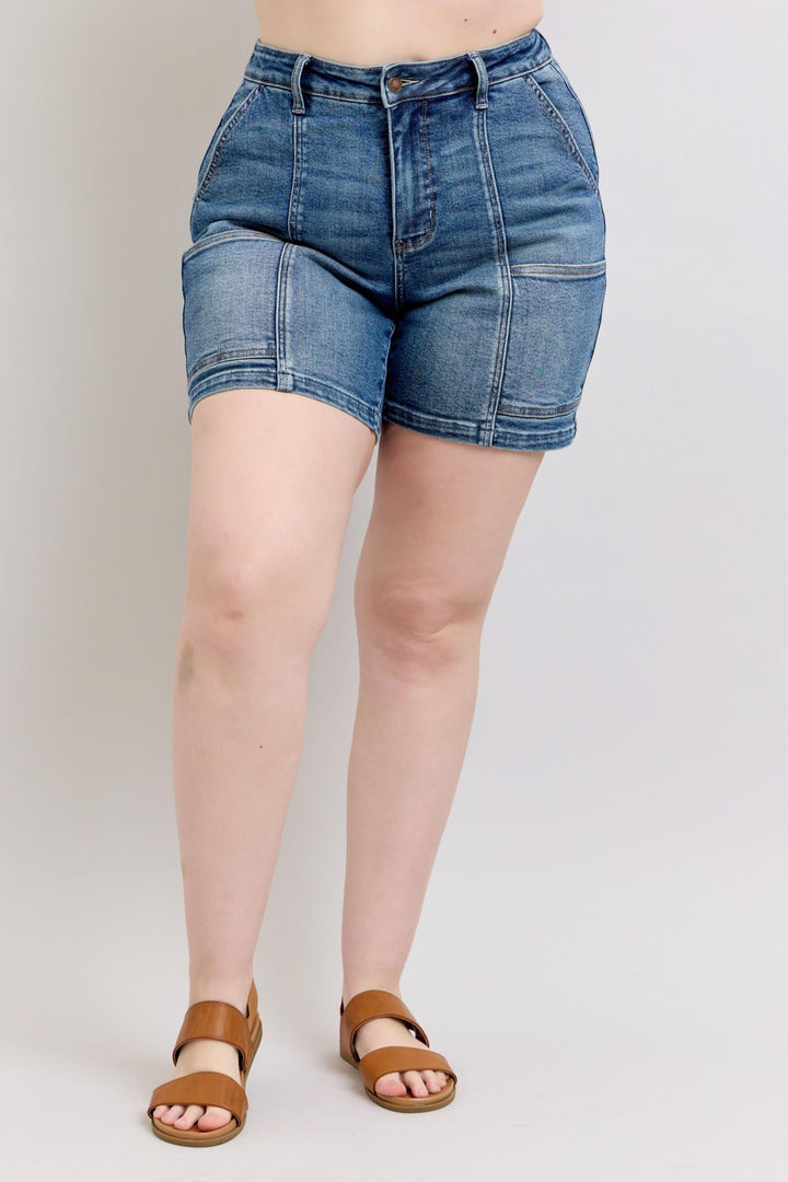 Judy Blue Utility Shorts (Plus)