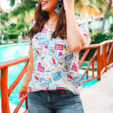 Passport Needed Tunic Top