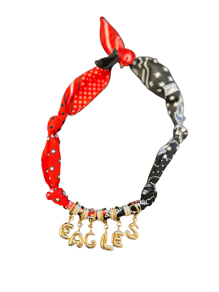 Eagles Game Day Scarf Necklace