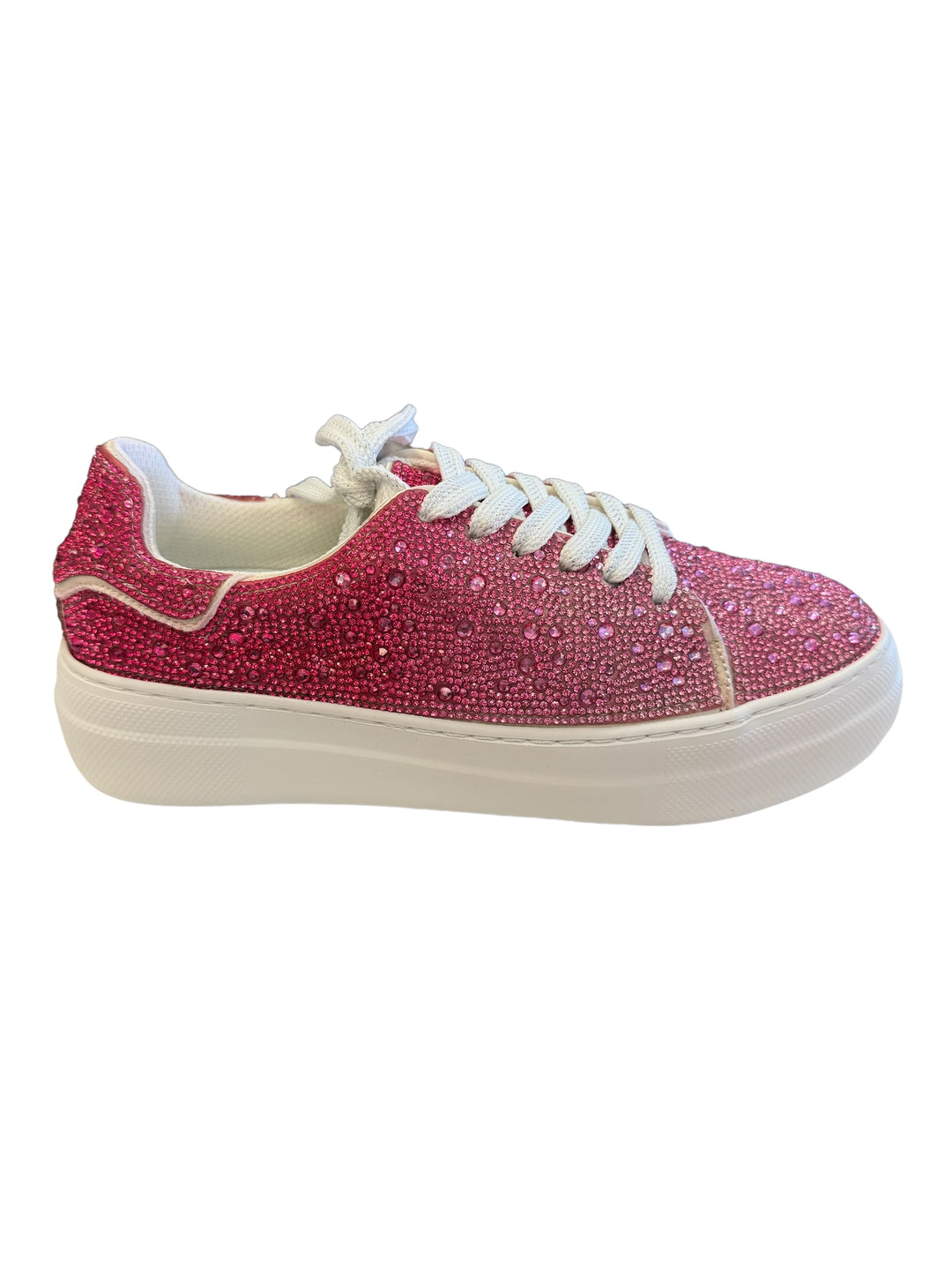 Bedazzled Pink Ombre Sneakers