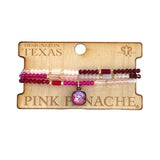 Fuchsia Drop Bracelet